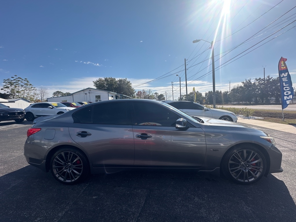 Infiniti Q50 Red Sport 400 AWD 2017
