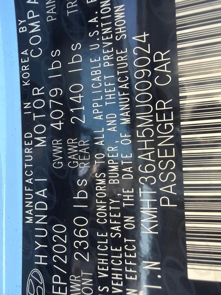 Hyundai Veloster  2021