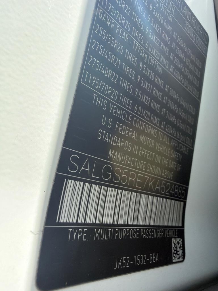 Land Rover Range Rover Supercharged LWB 2019