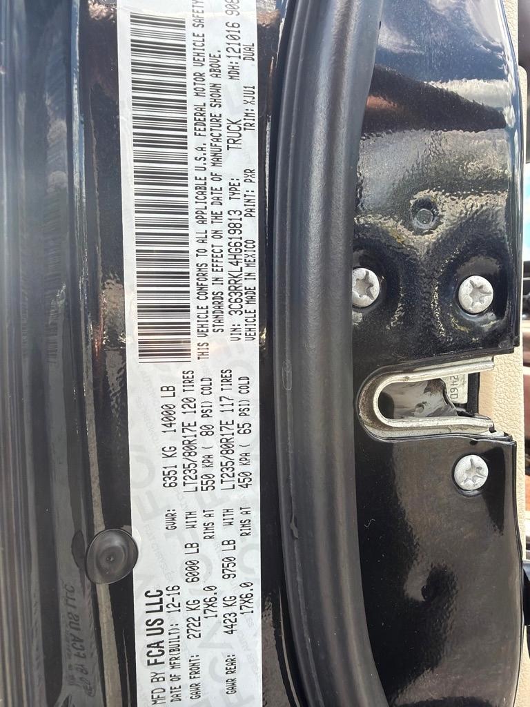 RAM 3500  2017