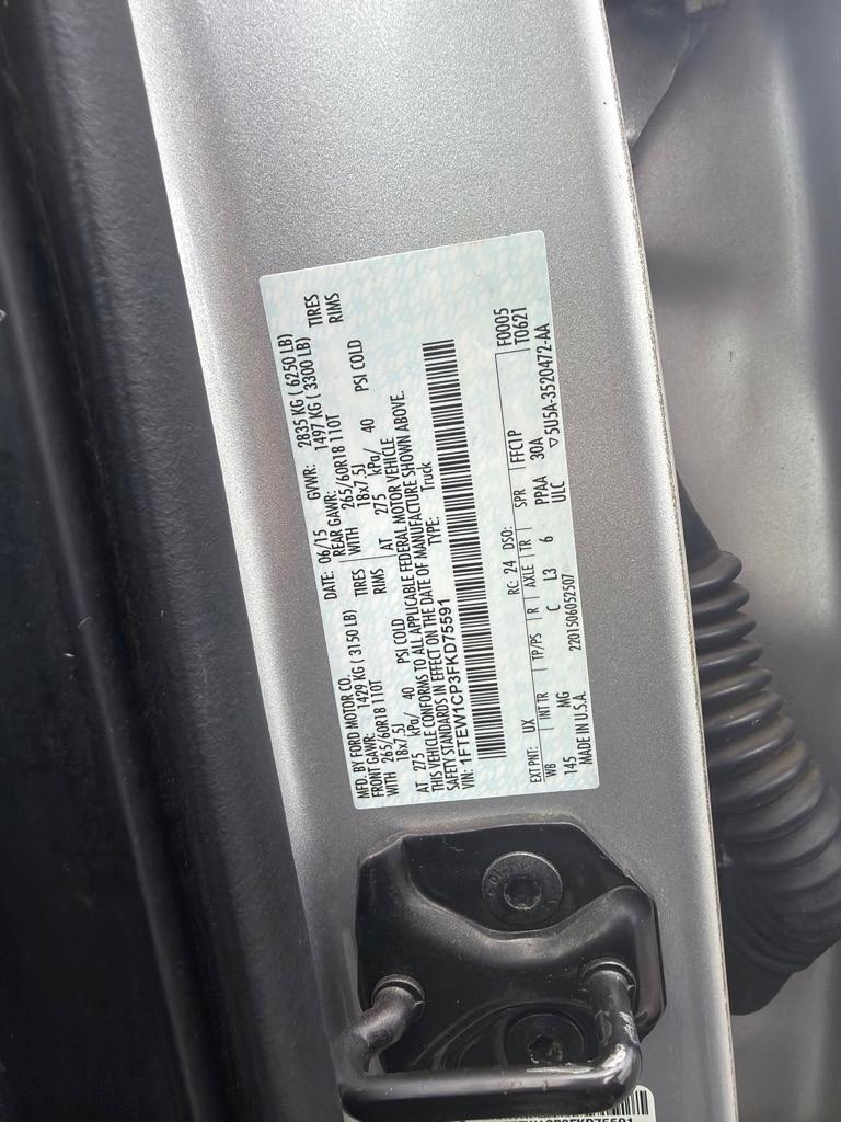 Ford F-150 XLT SuperCrew 5.5-ft. Bed 2WD 2015