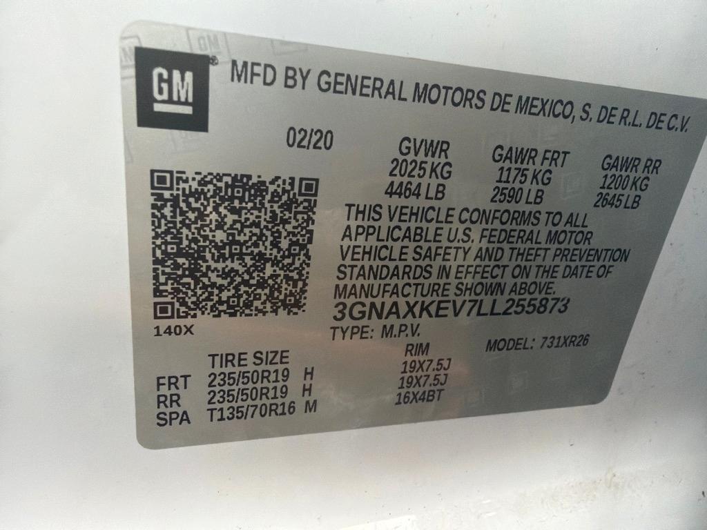 Chevrolet Equinox LT 2WD 2020