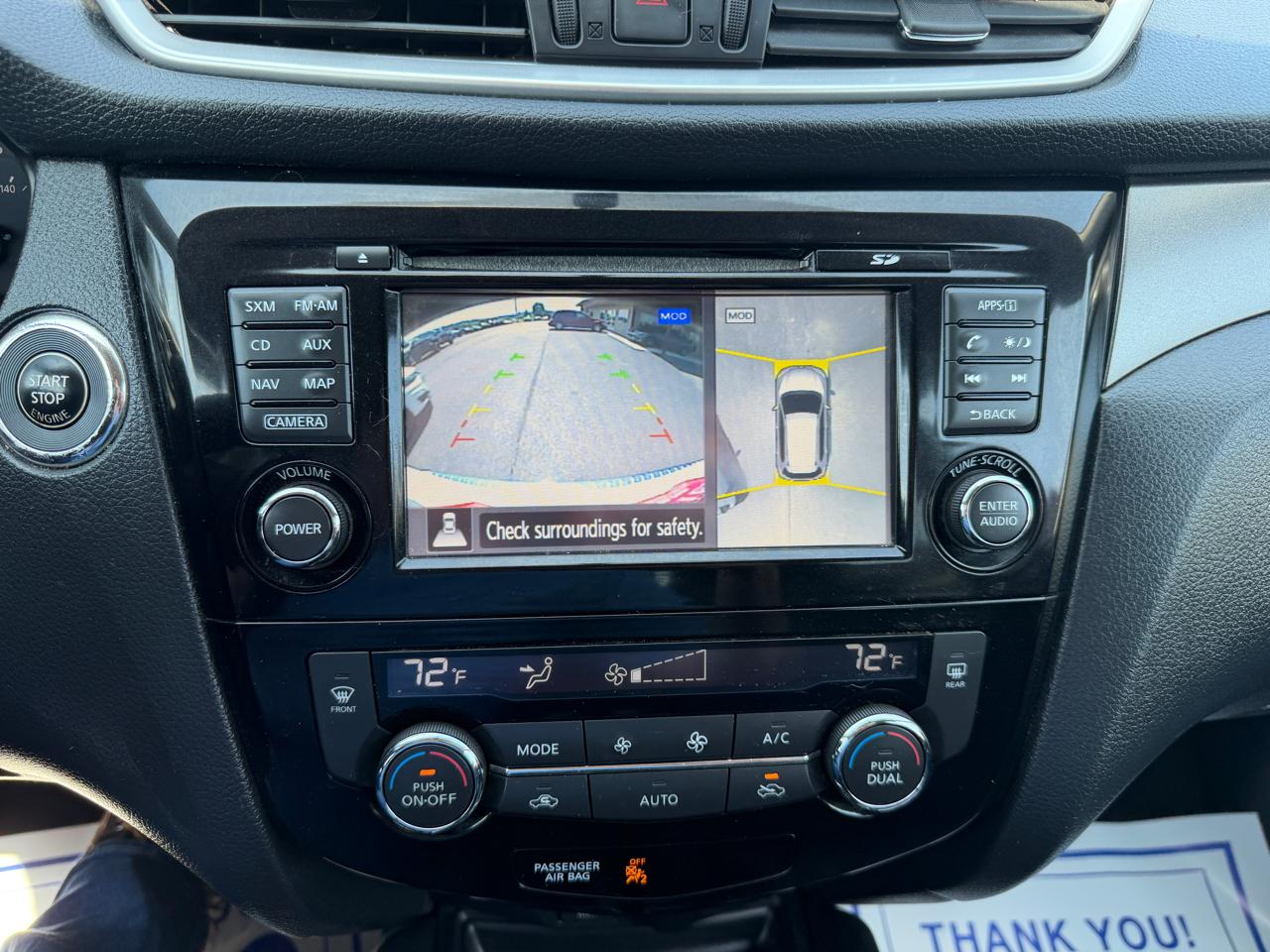 Nissan Rogue AWD 4dr SV 2016