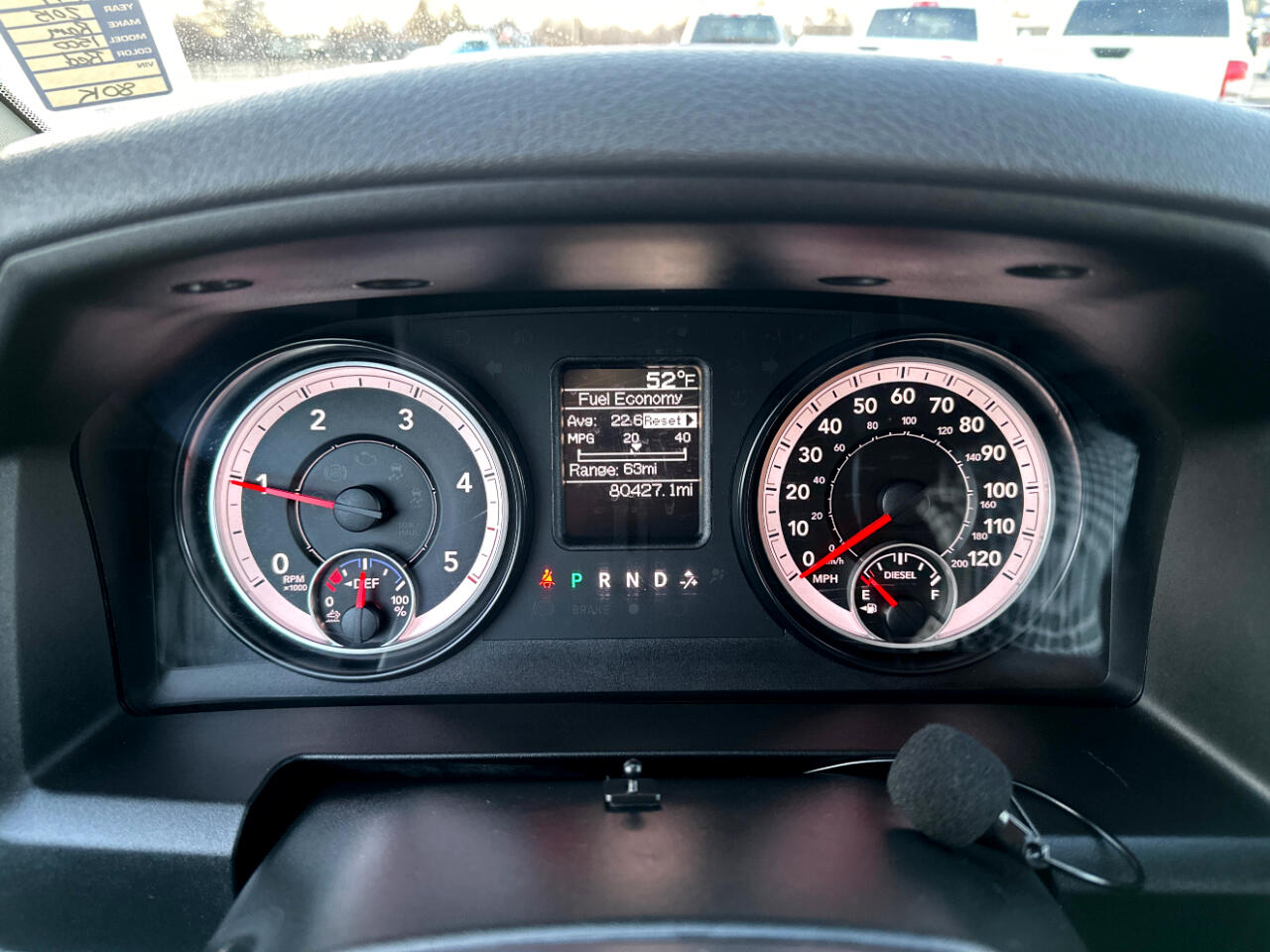 RAM 1500 Tradesman Crew Cab SWB 4WD 2015