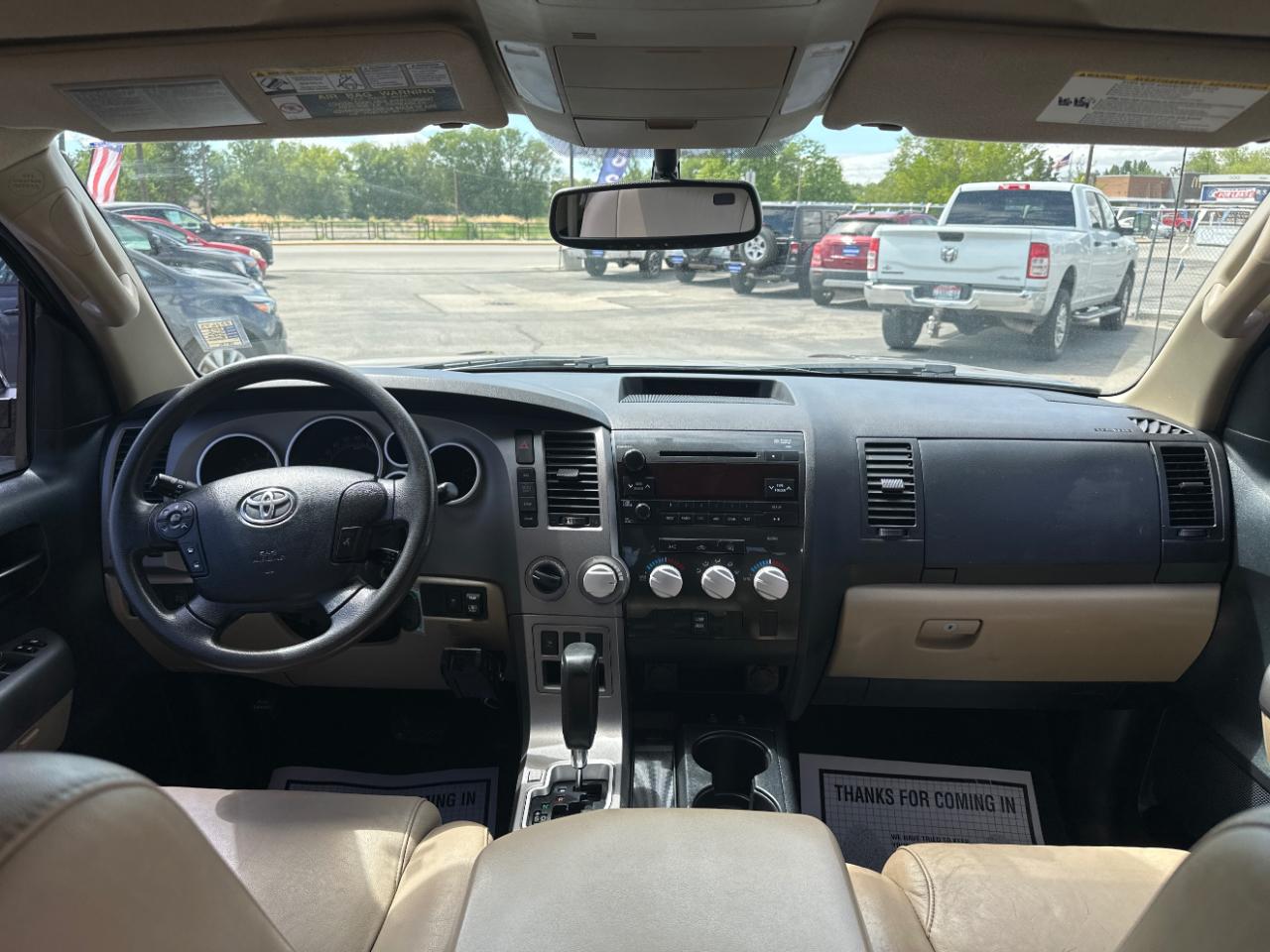 Toyota Tundra 4WD Truck Double Cab 5.7L V8 6-Spd AT (Natl) 2012