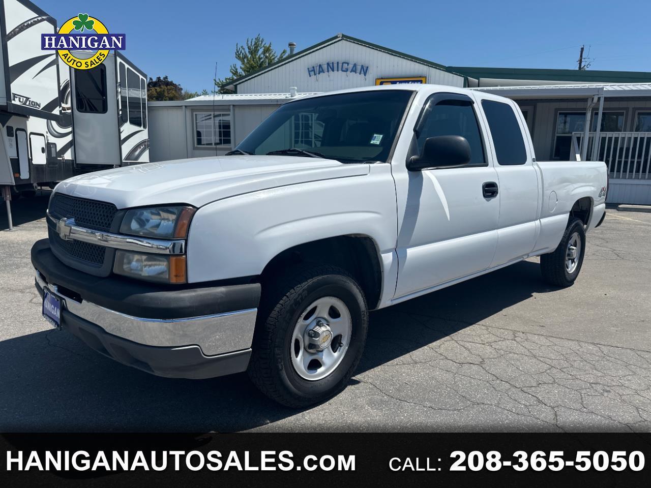 Chevrolet Silverado 1500 Ext Cab 143.5" WB 4WD Work Truck 2004