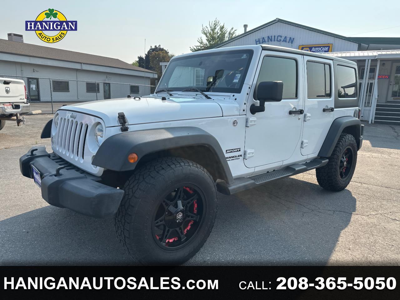 Jeep Wrangler Unlimited 4WD 4dr Sport 2014