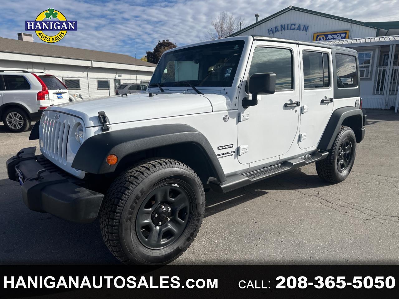 Jeep Wrangler Unlimited 4WD 4dr Sport 2014