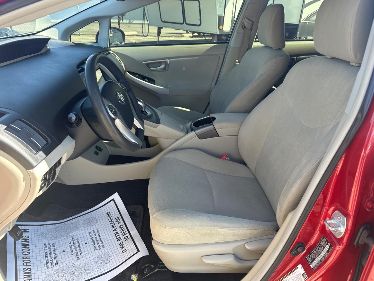 Toyota Prius 5dr HB Three (Natl) 2012