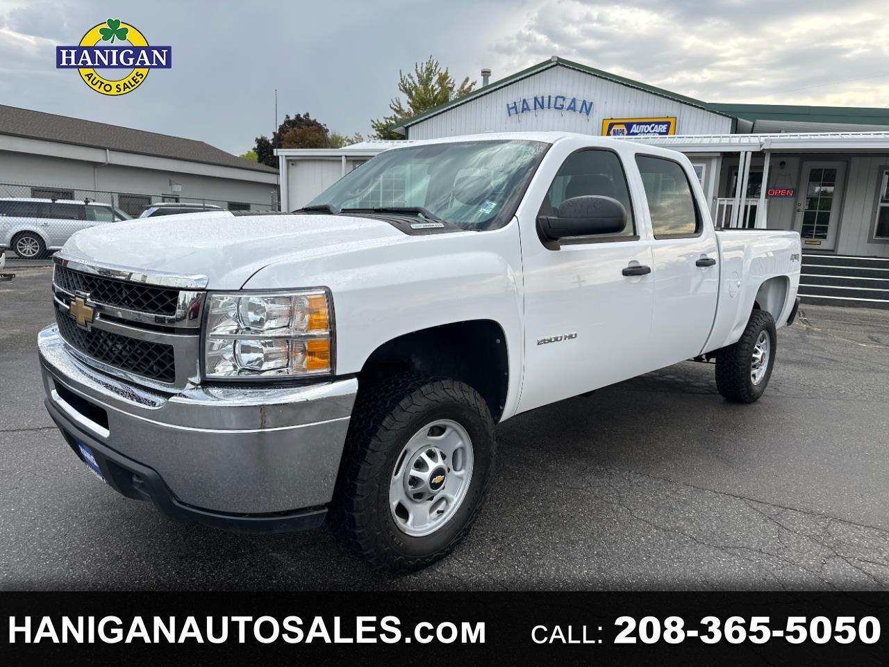 2011 Chevrolet Silverado 2500HD 4WD Crew Cab 153.7" Work Truck