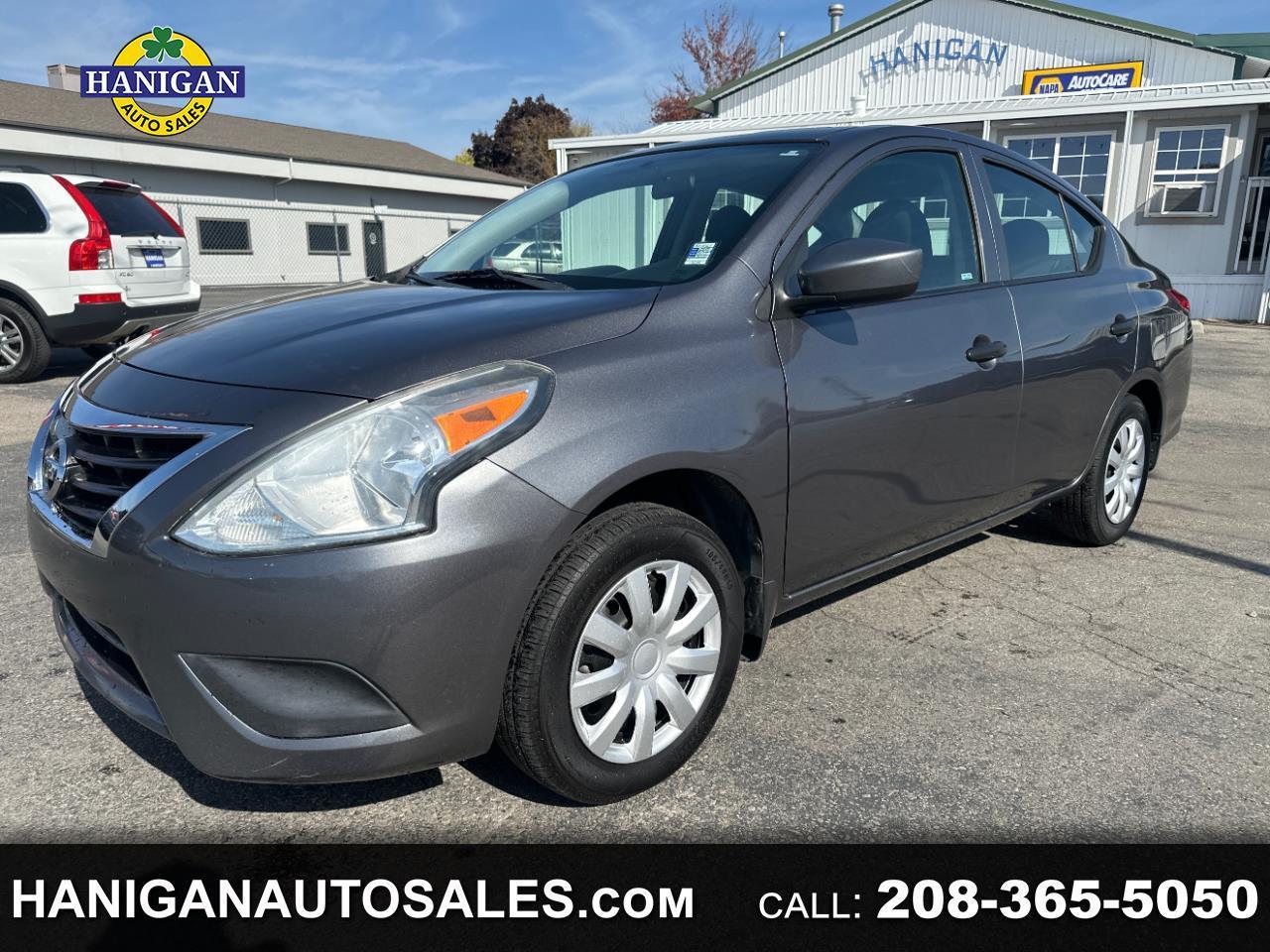 2017 Nissan Versa Sedan S Manual