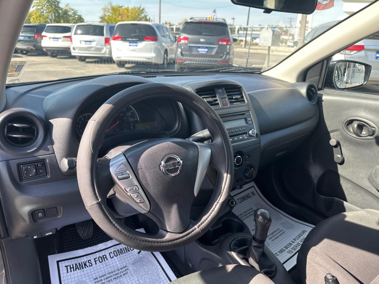 Nissan Versa Sedan S Manual 2017