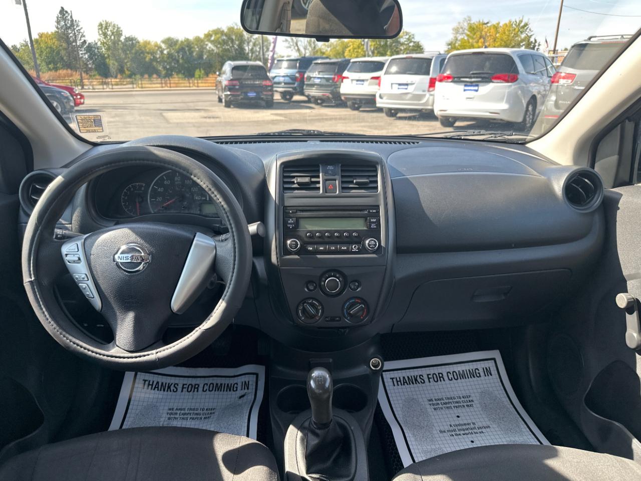 Nissan Versa Sedan S Manual 2017