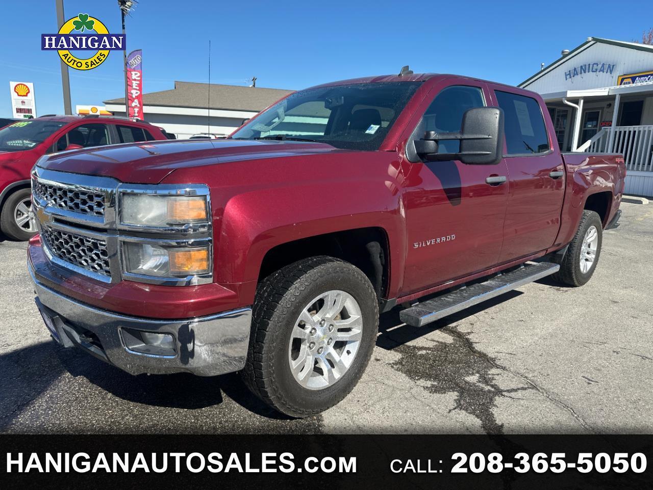2014 Chevrolet Silverado 1500 4WD Crew Cab 143.5" LT w/1LT