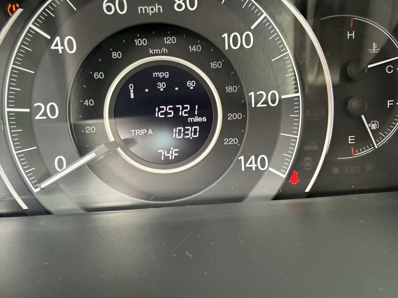 Honda CR-V LX 4WD 5-Speed AT 2014