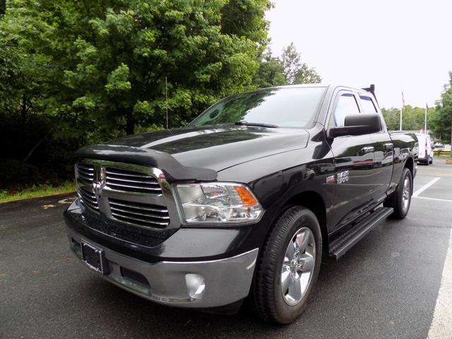 Black 2016 RAM 1500 Pickup Truck Four-Wheel Drive Automatic