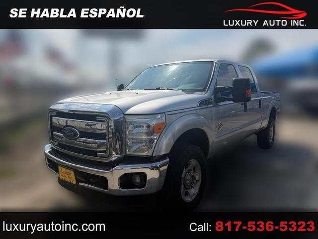 Silver 2016 Ford F-350 Super Duty Pickup Truck Four-Wheel Drive Automatic