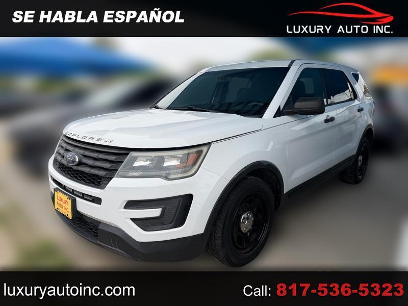 Ford Explorer Police 4WD 2016