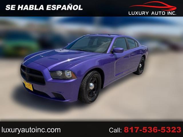 Purple 2014 Dodge Charger Sedan Rear-Wheel Drive Automatic