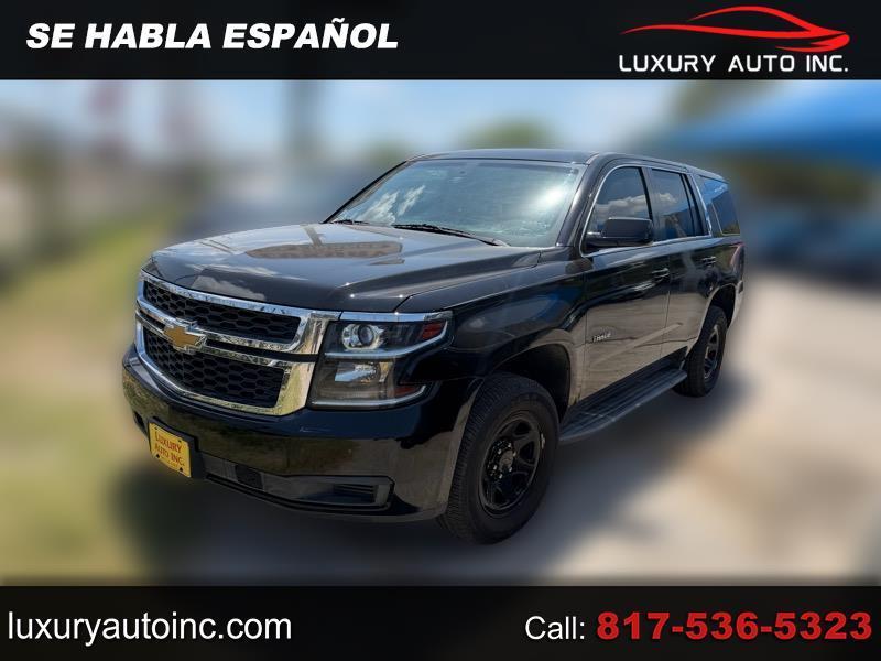 2016 Chevrolet Tahoe Police 2WD