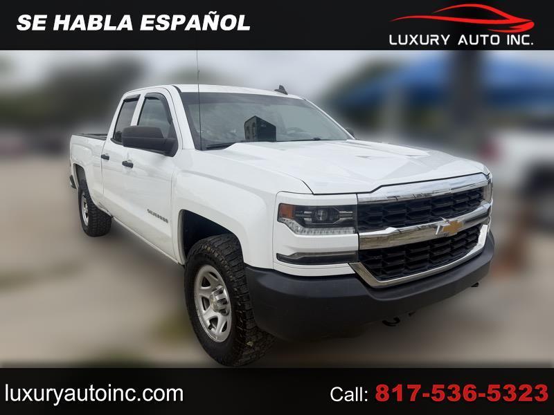 Chevrolet Silverado 1500 Work Truck Double Cab 4WD 2018