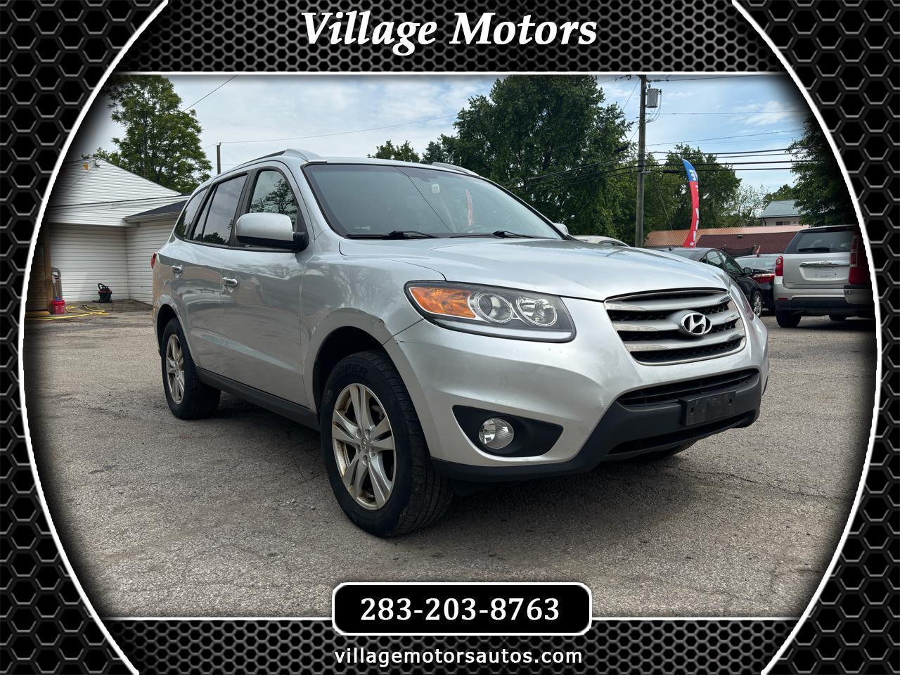 2012 Hyundai Santa Fe Limited 3.5 4WD