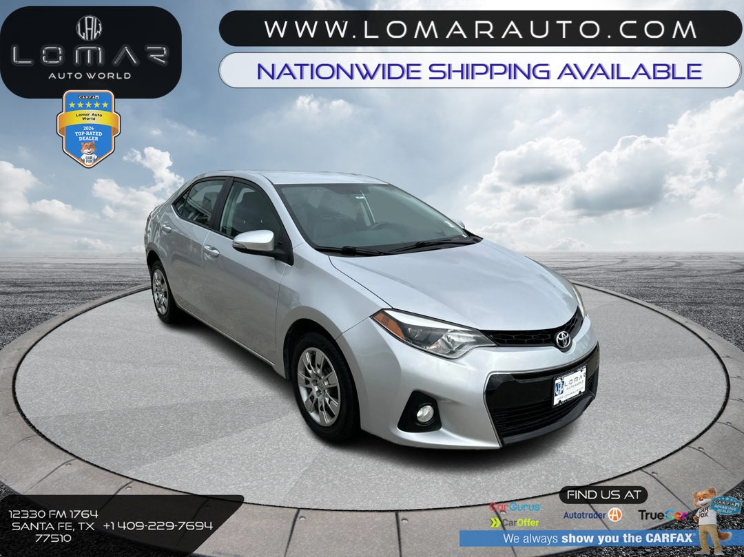 2016 Toyota Corolla S PLUS