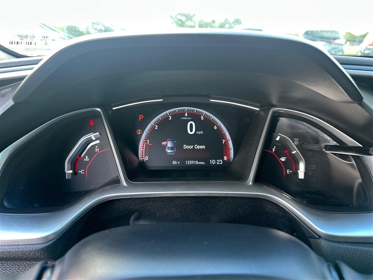Honda Civic EX Honda Sensing Sedan CVT 2019