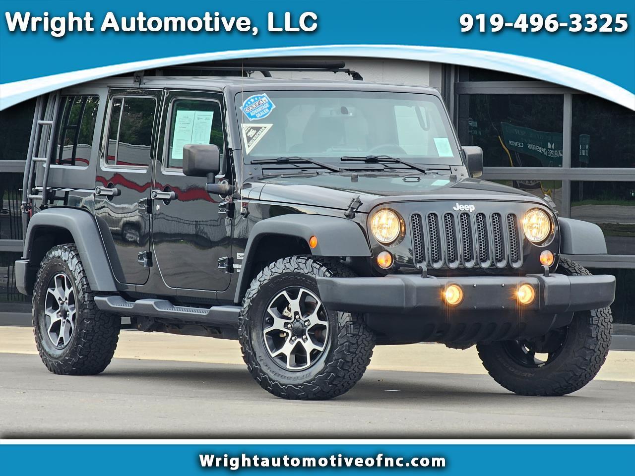 2016 Jeep Wrangler Unlimited Sport 4WD