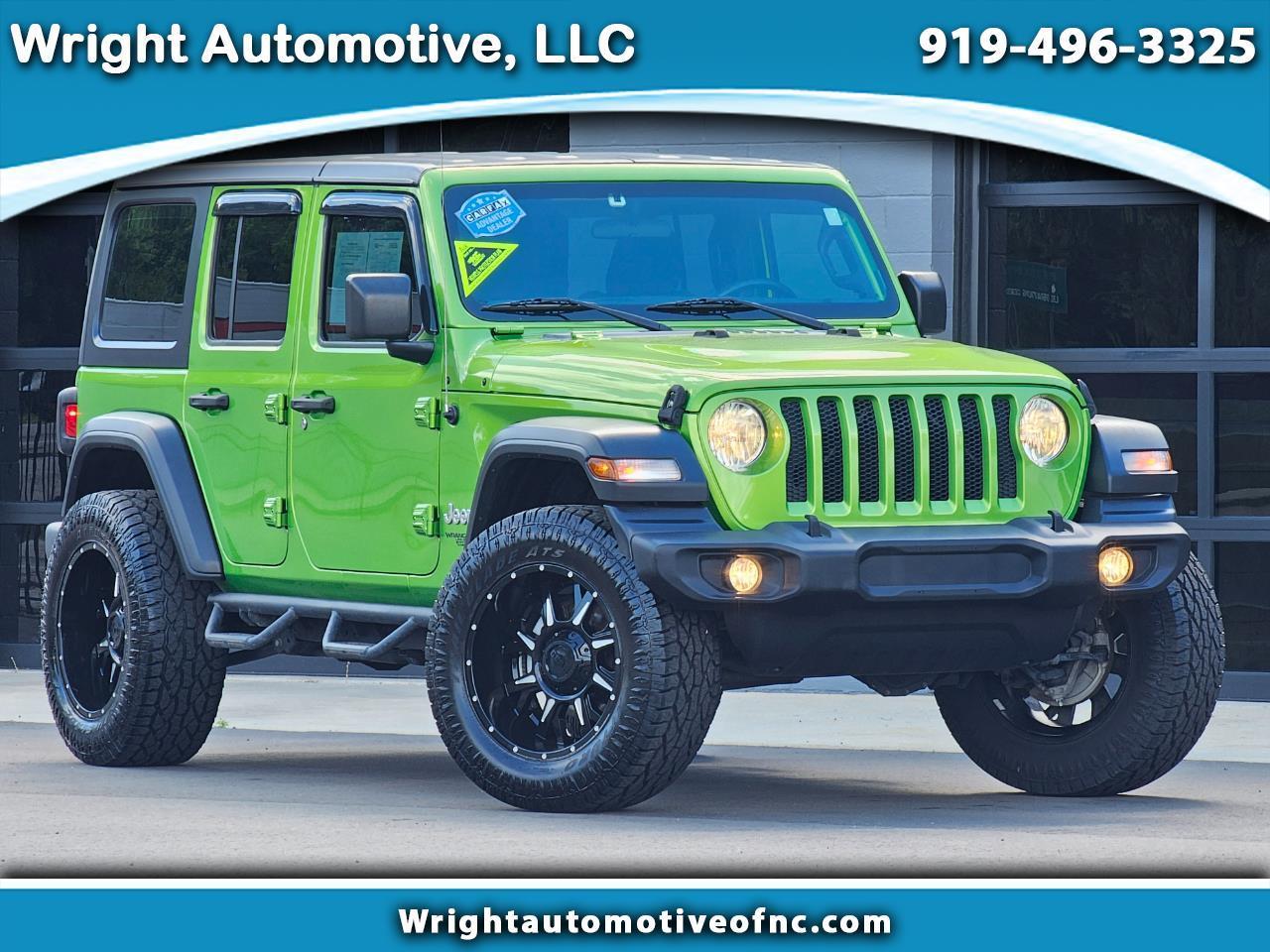2018 Jeep Wrangler Unlimited Sport