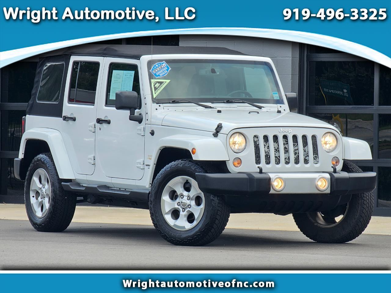 Jeep Wrangler Unlimited Sahara 4WD 2014