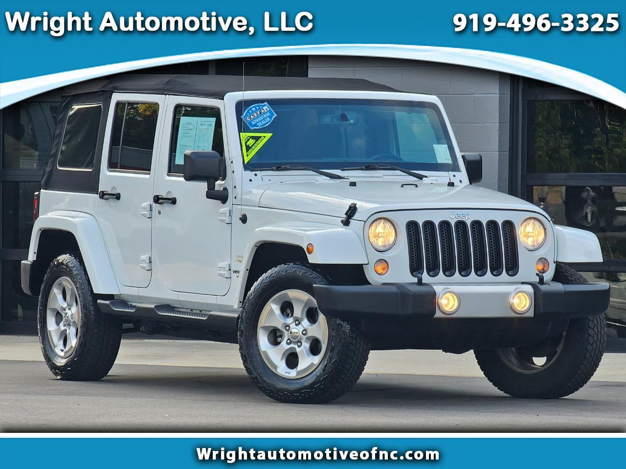 2014 Jeep Wrangler Unlimited Sahara 4WD