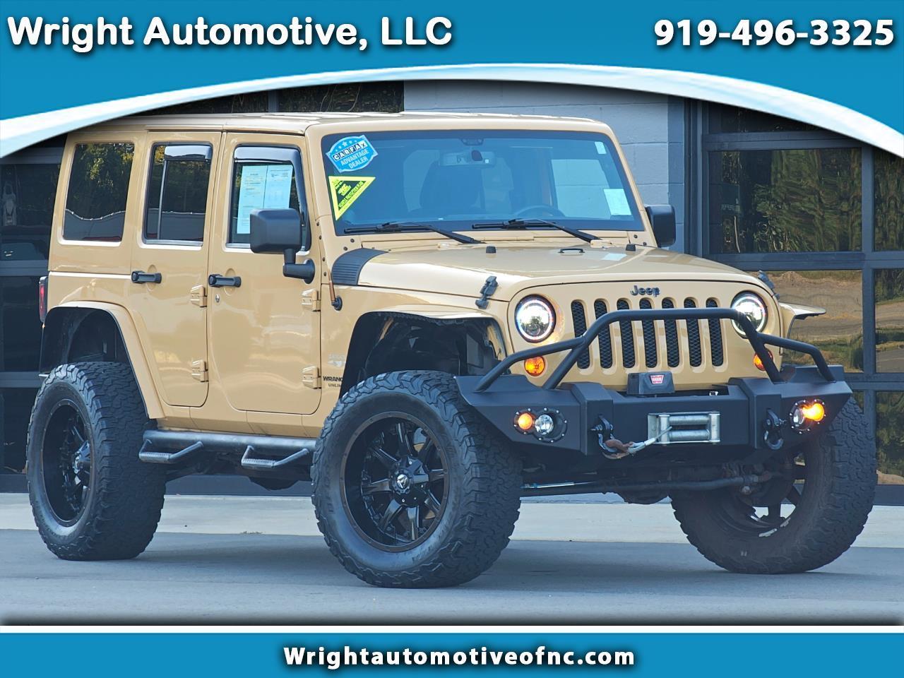 2013 Jeep Wrangler Unlimited Sahara 4WD