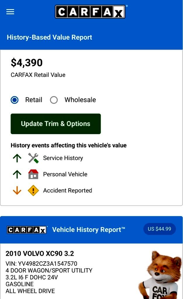 Volvo XC90 3.2 AWD 2010