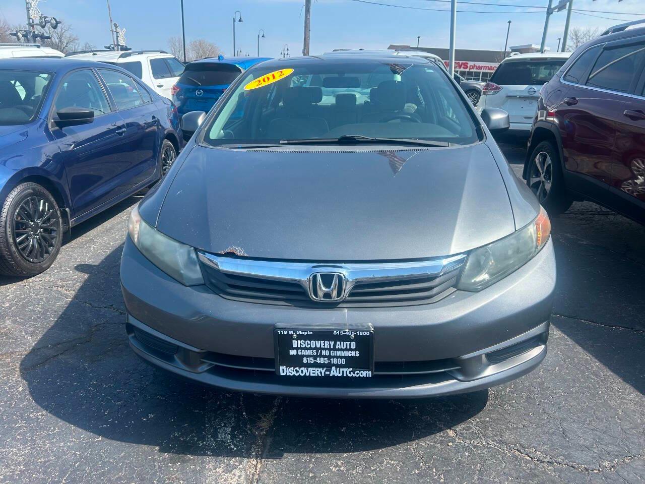 Honda Civic EX-L Sedan 5-Speed AT 2012