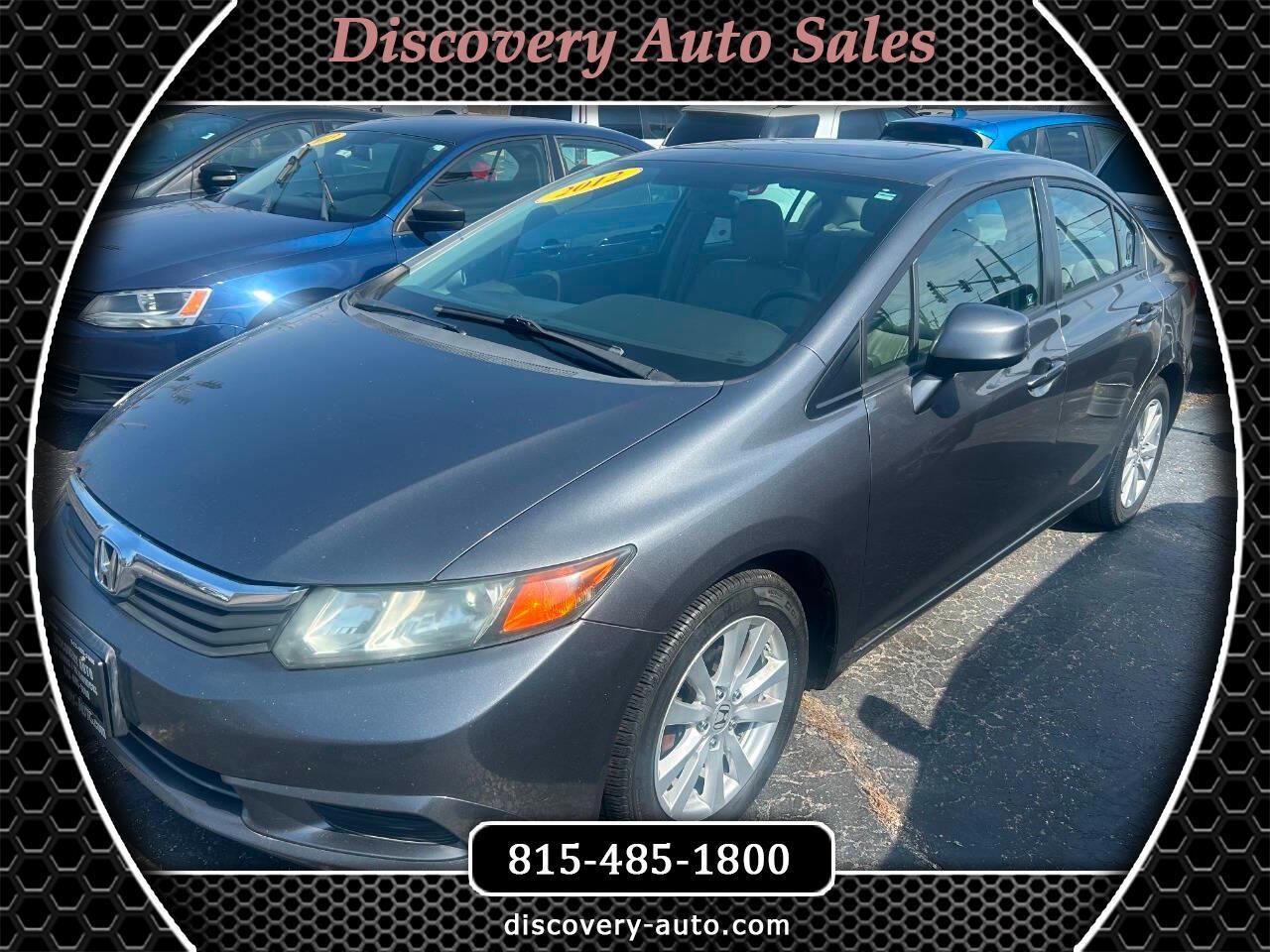 Honda Civic EX-L Sedan 5-Speed AT 2012