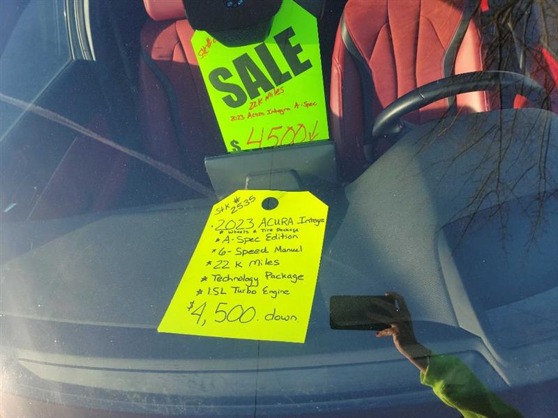 Acura Integra A-SPEC TECH 2023