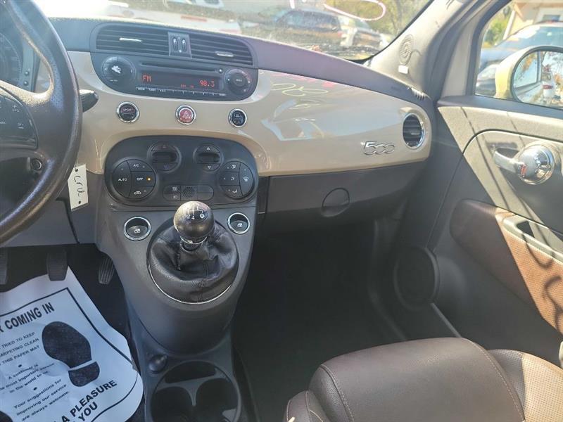 Fiat 500 Sport 2012