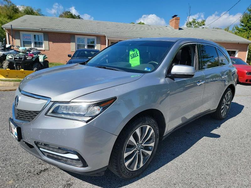Acura MDX SH-AWD 9-Spd AT w/Tech Package 2016