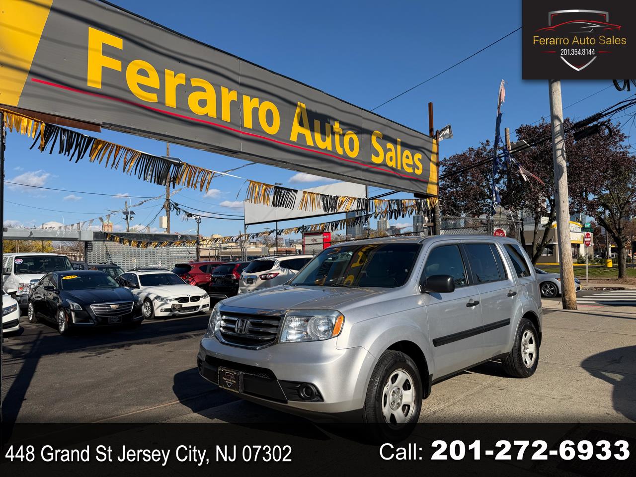 2012 Honda Pilot LX 4WD 5-Spd AT