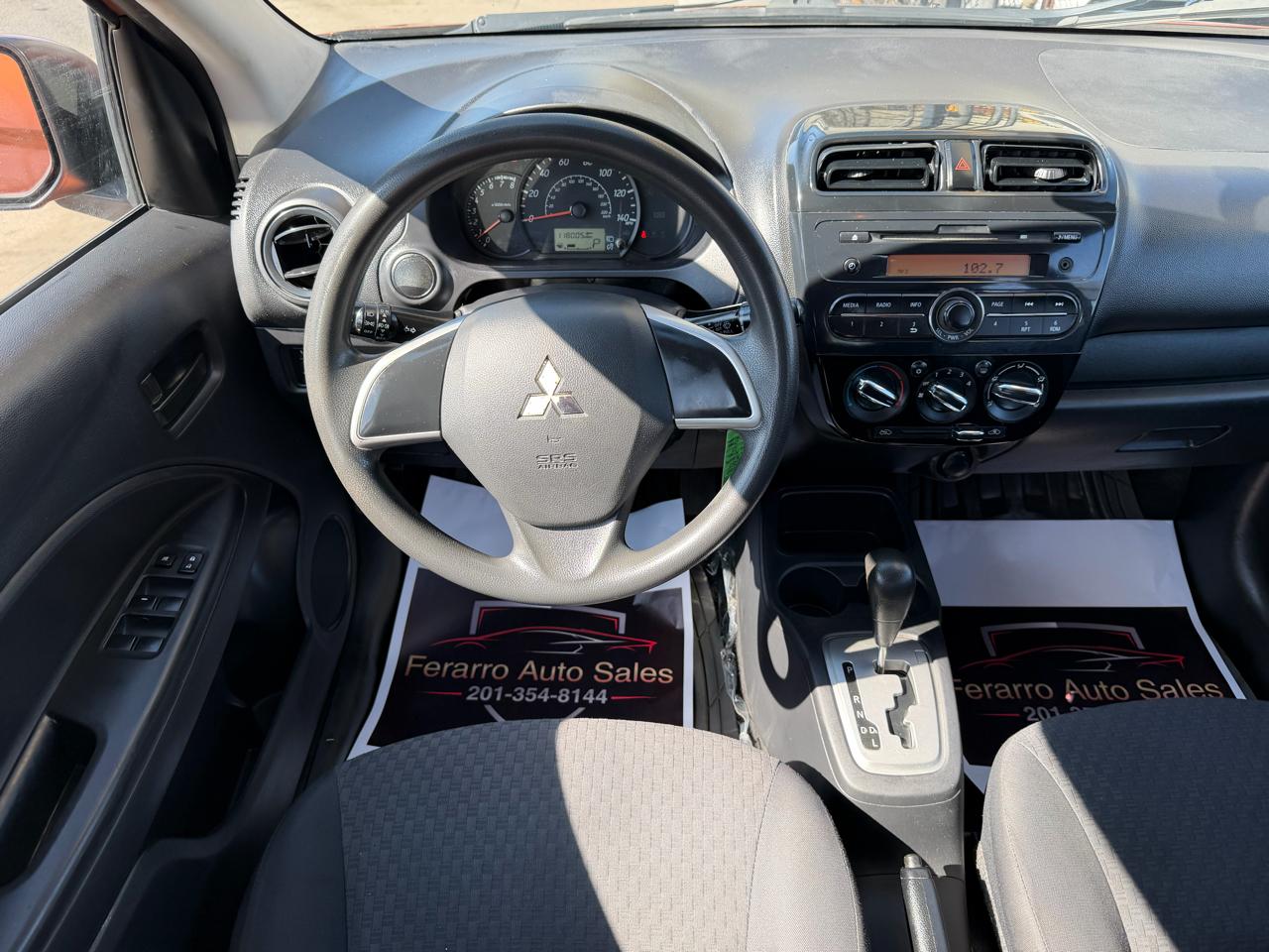 Mitsubishi Mirage 4dr HB CVT ES 2017