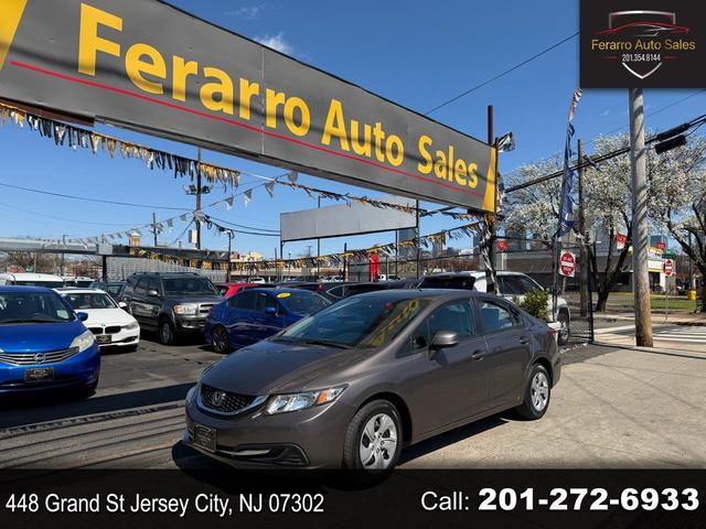 Brown 2013 Honda Civic Sedan Front-Wheel Drive 5-Speed Automatic