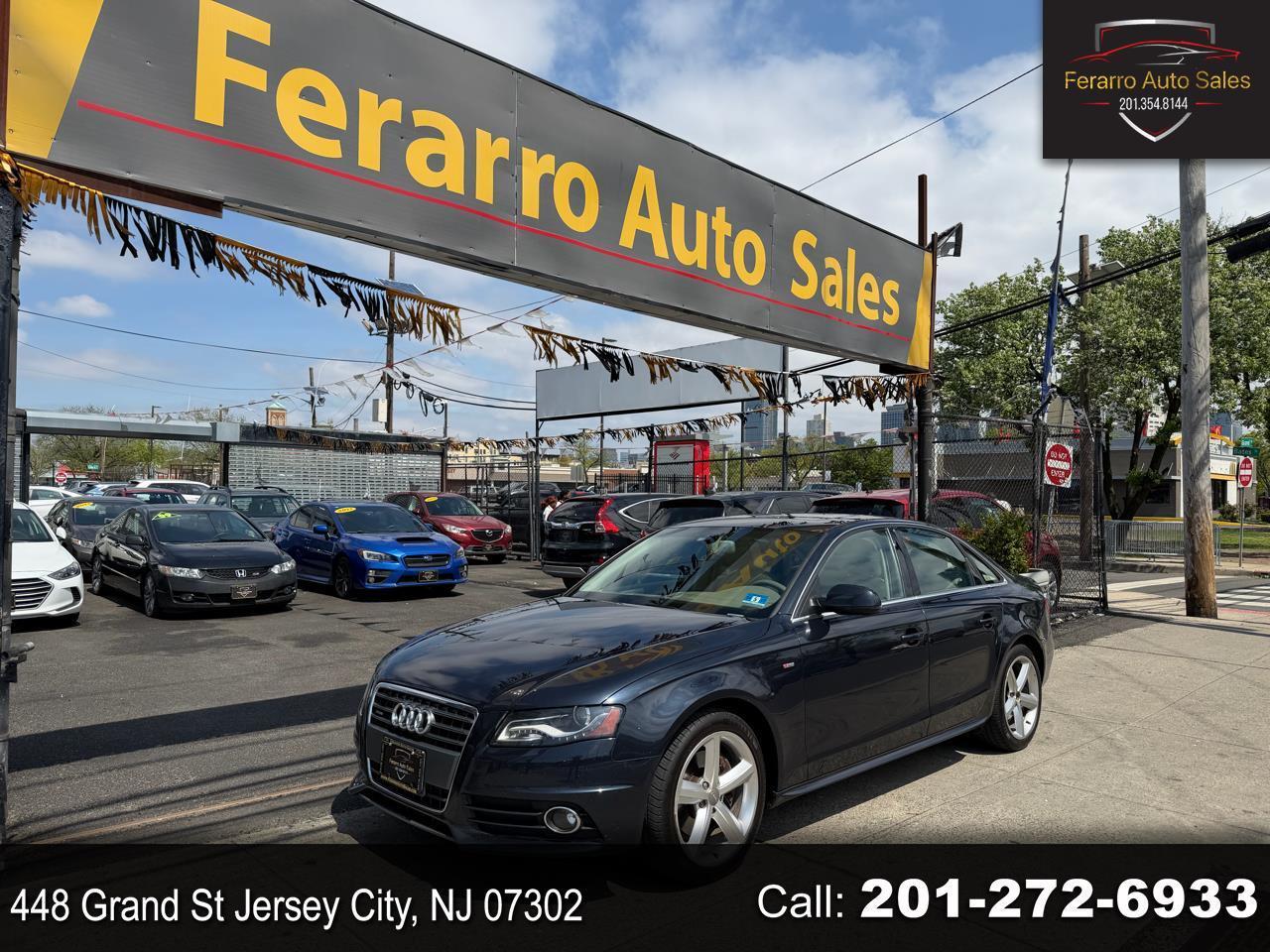 2012 Audi A4 2.0T Premium Sedan quattro Manual