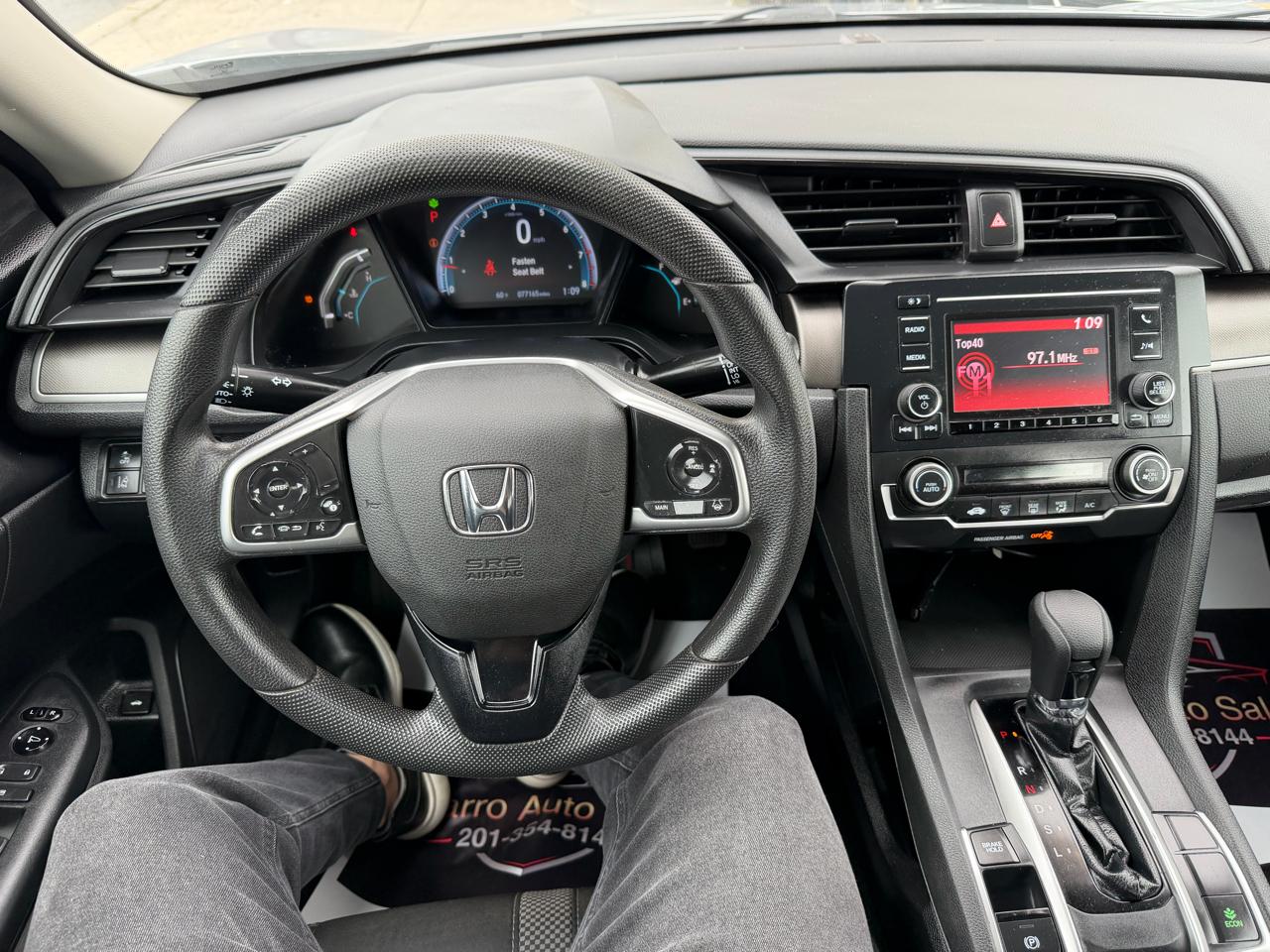 Honda Civic LX Honda Sensing Sedan CVT 2020