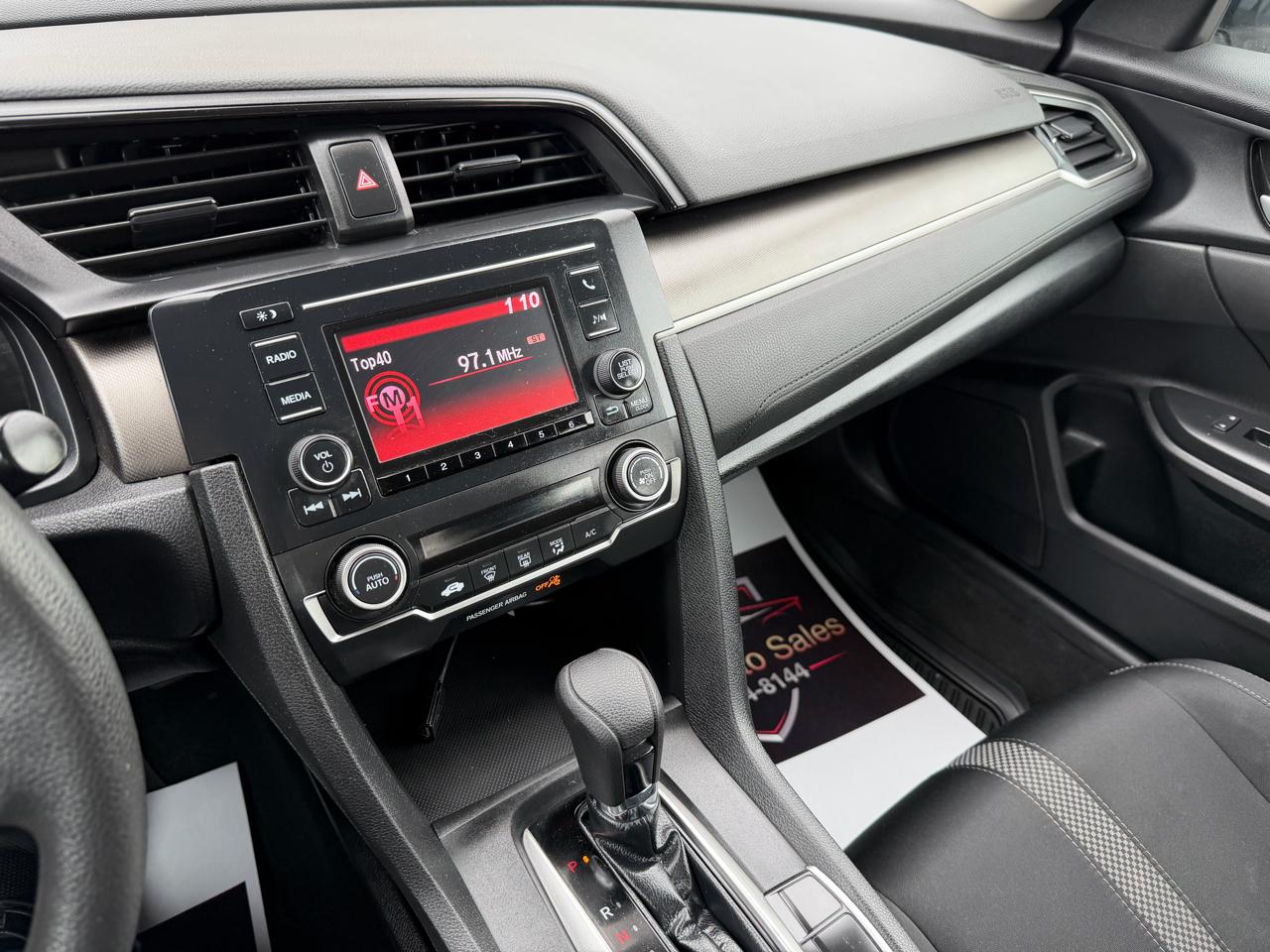 Honda Civic LX Honda Sensing Sedan CVT 2020