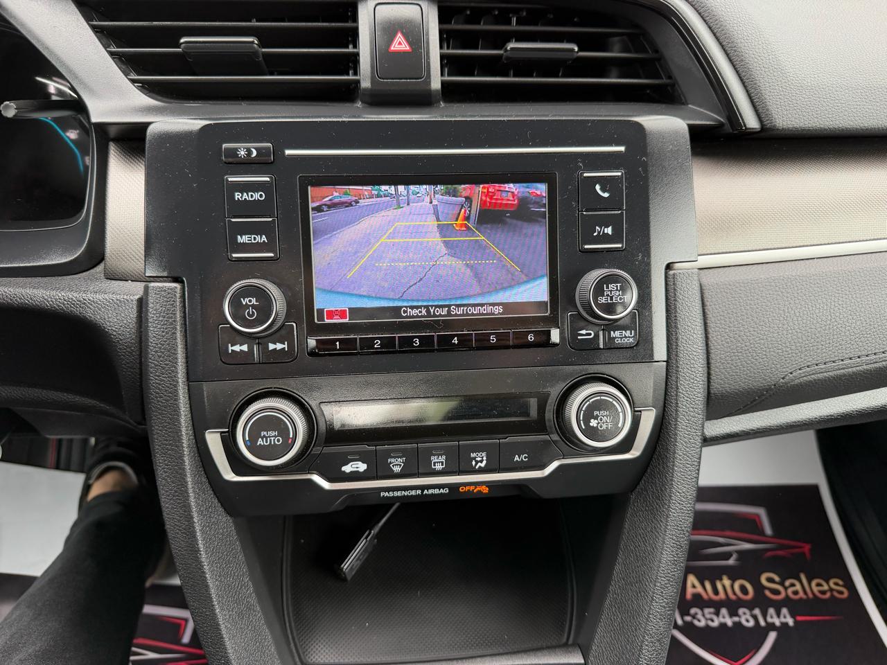 Honda Civic LX Honda Sensing Sedan CVT 2020