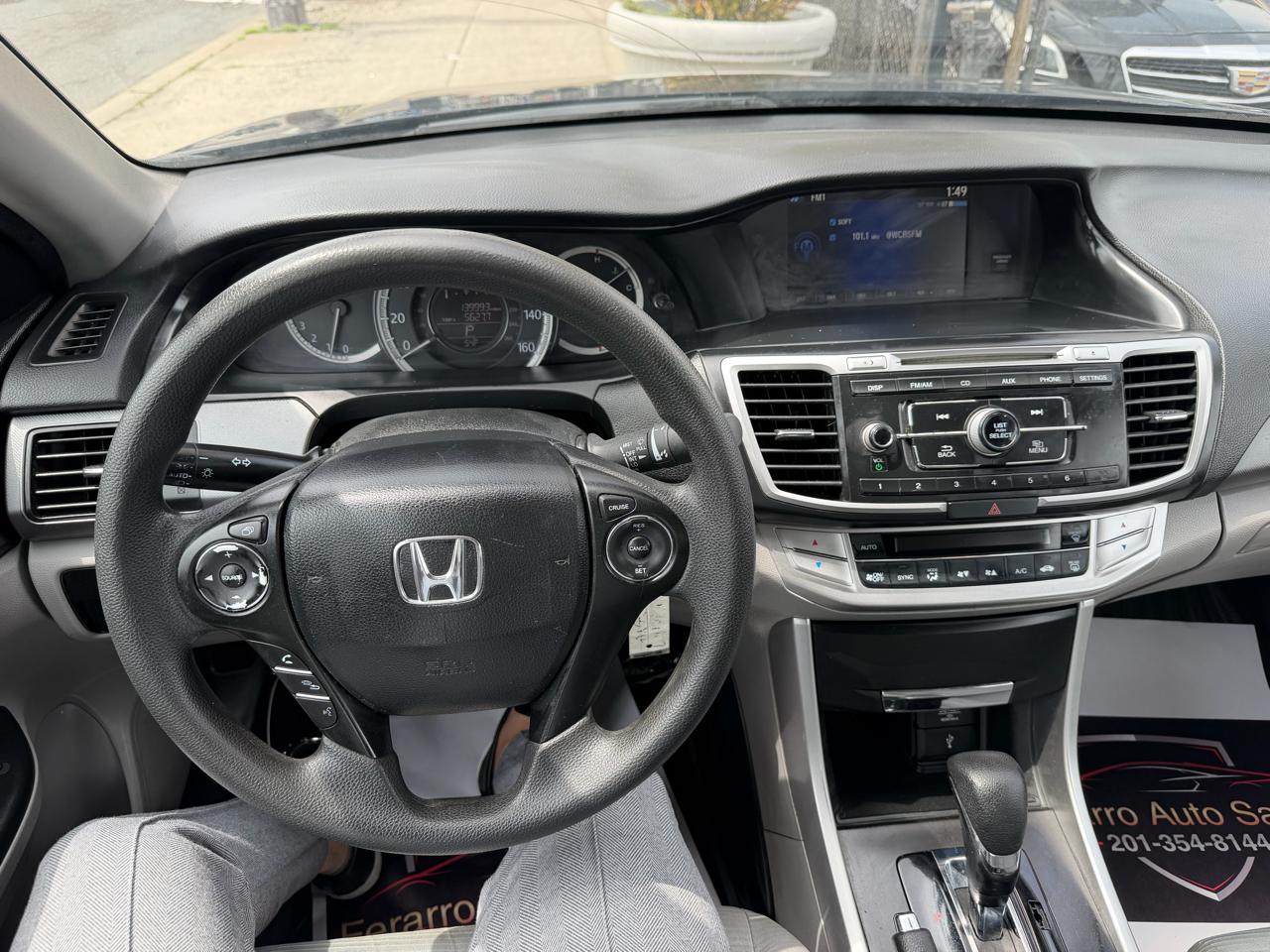 Honda Accord LX Sedan CVT 2014
