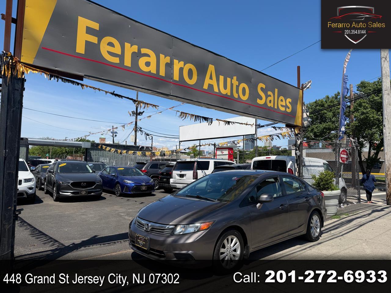 2012 Honda Civic EX Sedan 5-Speed AT