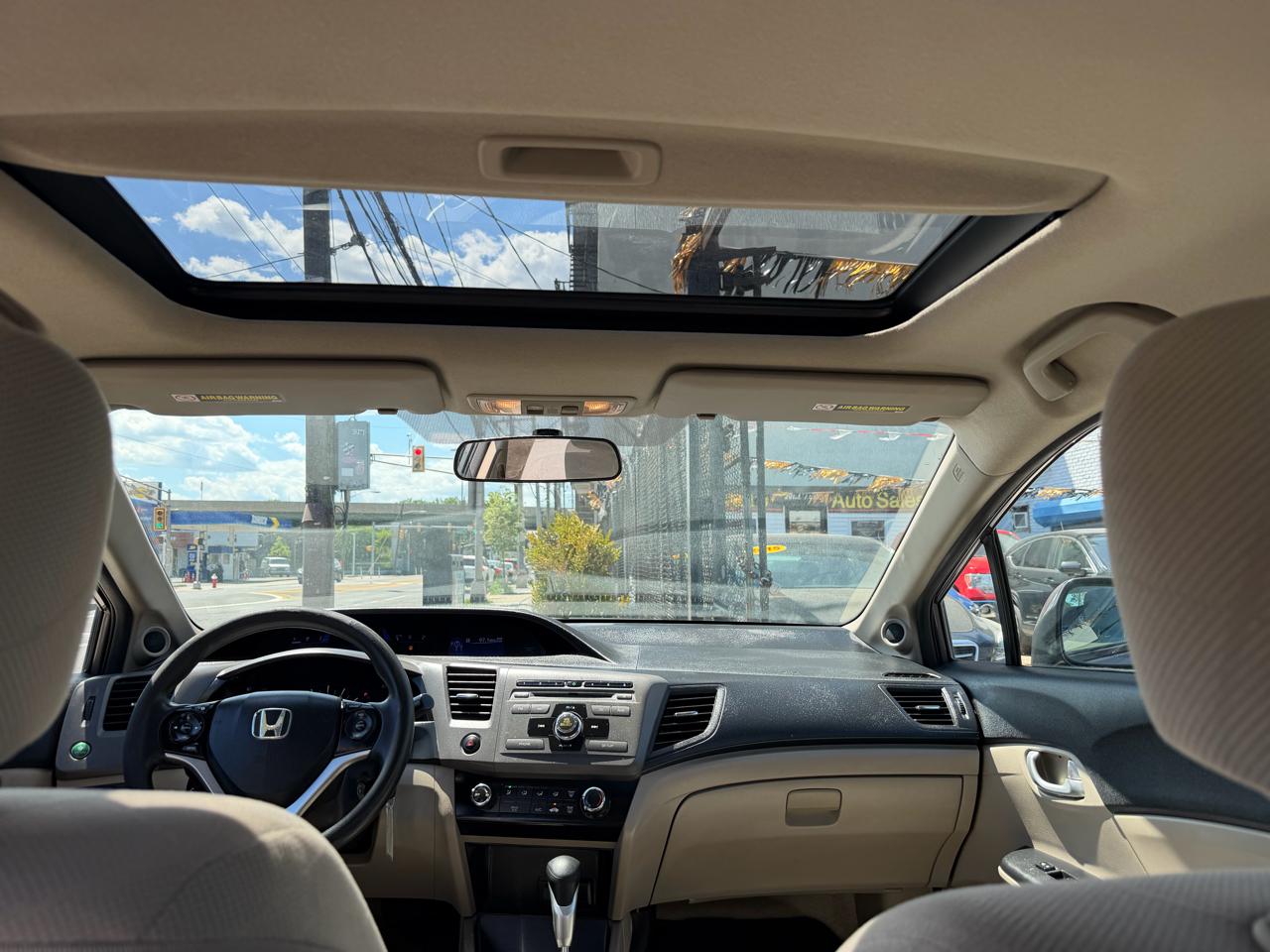 Honda Civic EX Sedan 5-Speed AT 2012