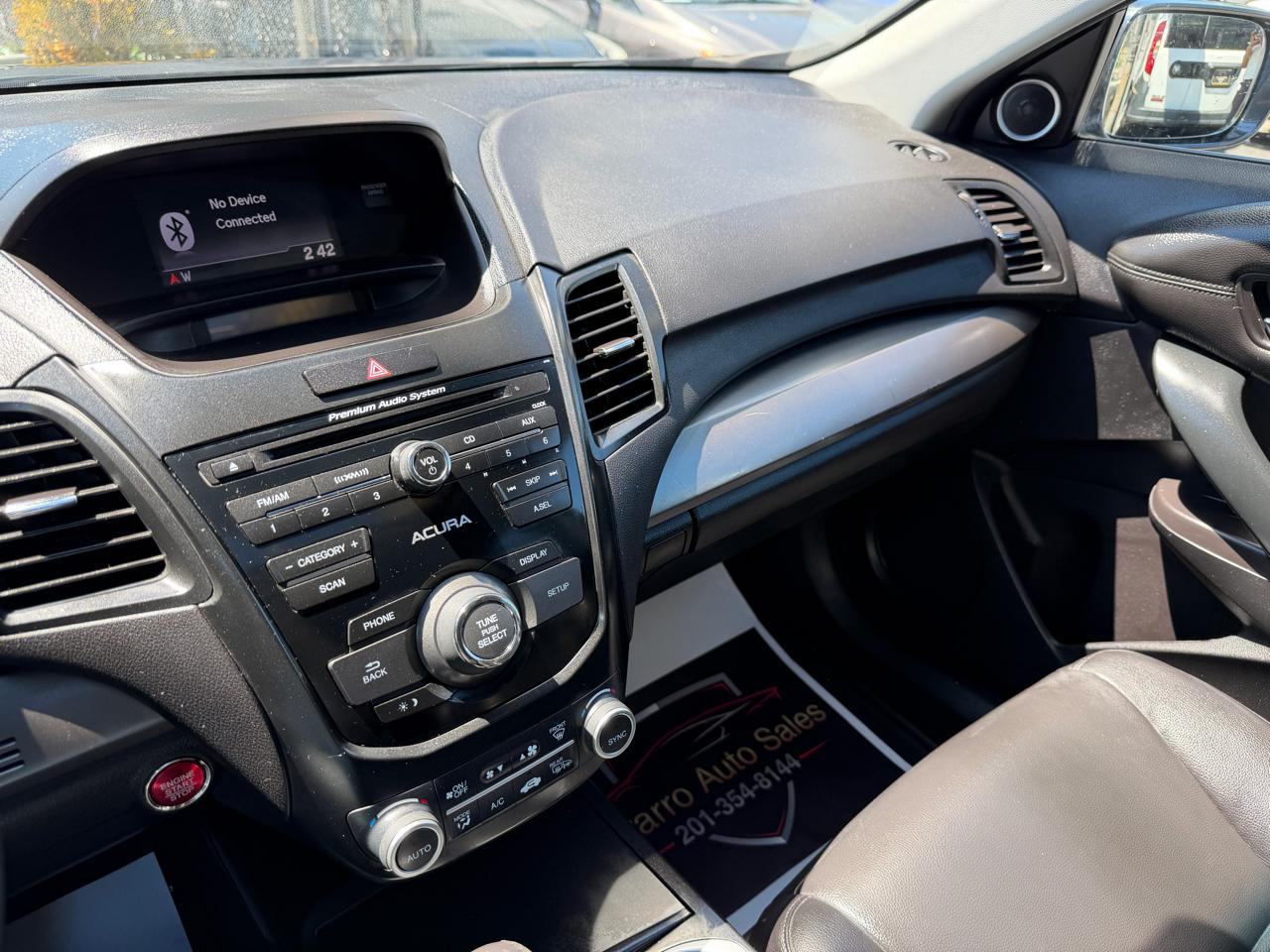 Acura RDX 6-Spd AT AWD 2016